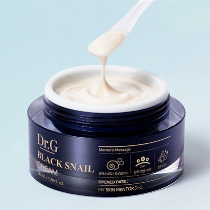 Dr.G Black Snail Prestige 4-Piece Full Set (Toner 150ml + Emulsion 150ml + Ampoule 50ml + Cream 50ml)