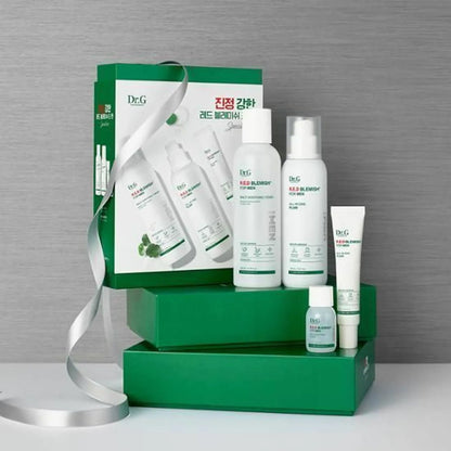 Dr.G Red Blemish For Men Multi Soothing Toner / Calming All In One 2P Set (+Miniature 2P)