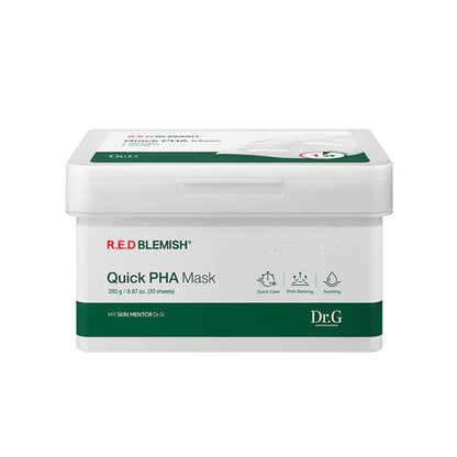 Dr.G Red Blemish Quick PHA Mask 30 Sheets