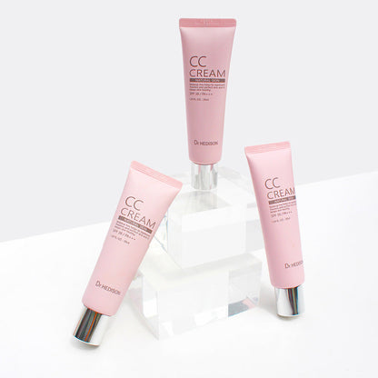 Dr.HEDISON CC Cream SPF 38 / PA+++ 50ml - helps to even out skin tone, protect against UV rays, and nourish the skin with its blend of beneficial 