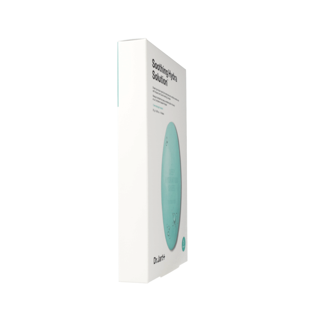 [US Exclusive] Dr. Jart+ Dermask Water Jet Soothing Hydra Solution 1pack (5pcs) - Dodoskin