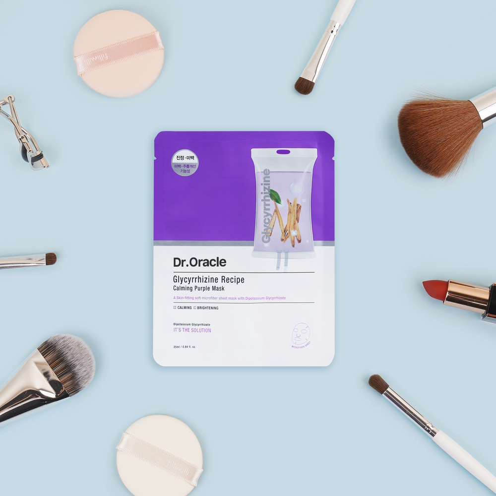 Dr.Oracle  Glycyrrhizine Recipe Calming Purple Mask 1ea/10ea