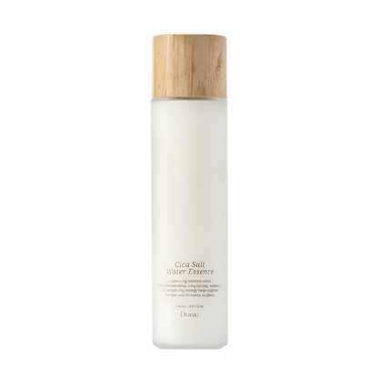  150ml Duem Cica Salt Water Essence, showcasing a contemporary bottle design, aimed at hydrating and soothing the skin.