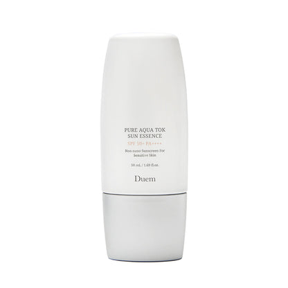 Duem Pure Aqua Tok Sun Essence 50ml is a lightweight sun essence designed to offer high-level sun protection with a hydrating boost. 