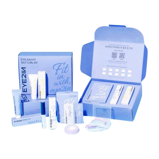 EYE2IN Eyelash Perm & Care All in One Kit – 10 Uses (Lash Balms Included)