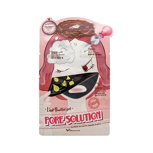 Elizavecca 3step Liar Beautiful Girl Pack Pore Solution 25ml 10 sheets