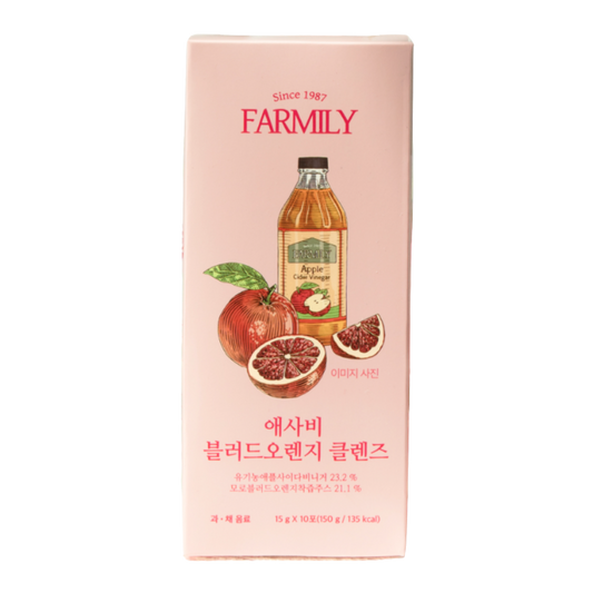 FARMILY Aesabi Blood Orange Drink Mix – Daily Citrus Wellness Program (6 Boxes)