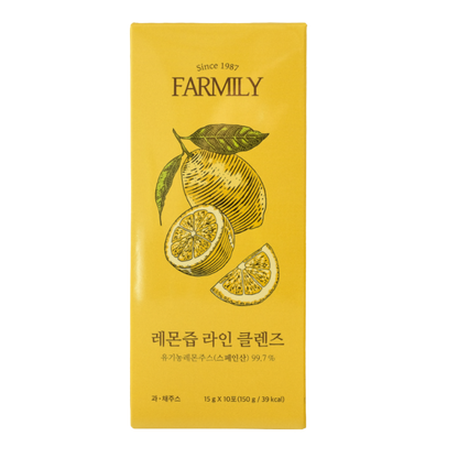 FARMILY Lemon Refresh Drink – 2-Month Program (6 Boxes)
