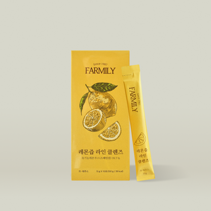 FARMILY Lemon Refresh Drink – 2-Month Program (6 Boxes)
