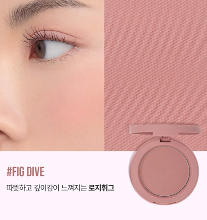 3CE Mood Recipe Face Blush 5g – Soft Natural Powder Blush