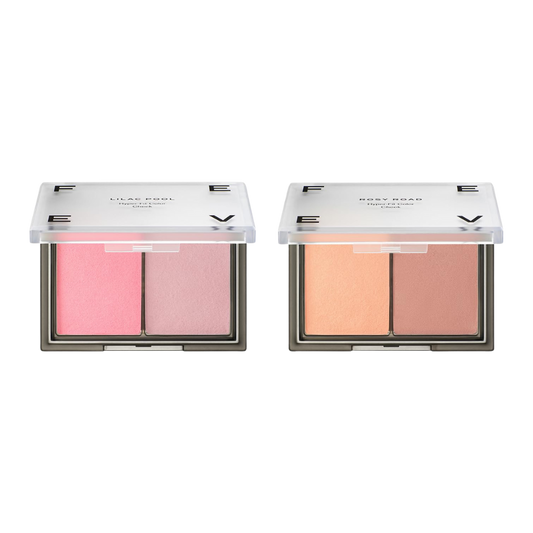 A compact 8.2g FEEV Hyper-Fit Color Cheek in a vibrant shade.