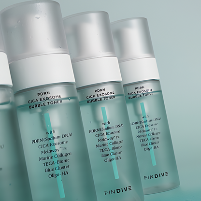 FINDIVE PDRN Cica Exosome Bubble Toner 150ml