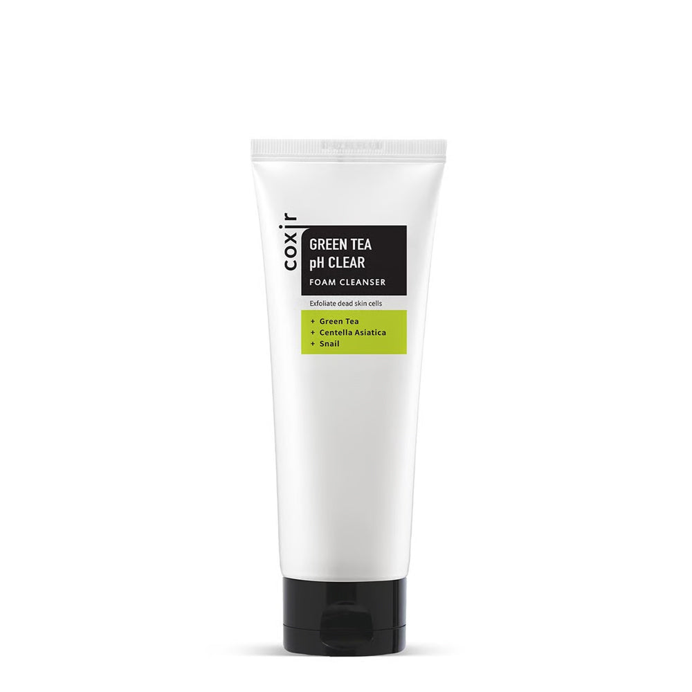 (NEWK) COXIR Green Tea pH Clear Foam Cleanser 150ml - KLO
