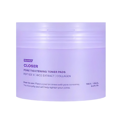 FRANKLY Closer Toner Pads 105ml (70ea)