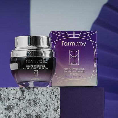 Farmstay Grape Stem Cell Wrinkle Lifting Cream 50ml