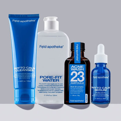 Feld.apotheke 4-Step Basic Skincare Solution for Acne-Prone Skin