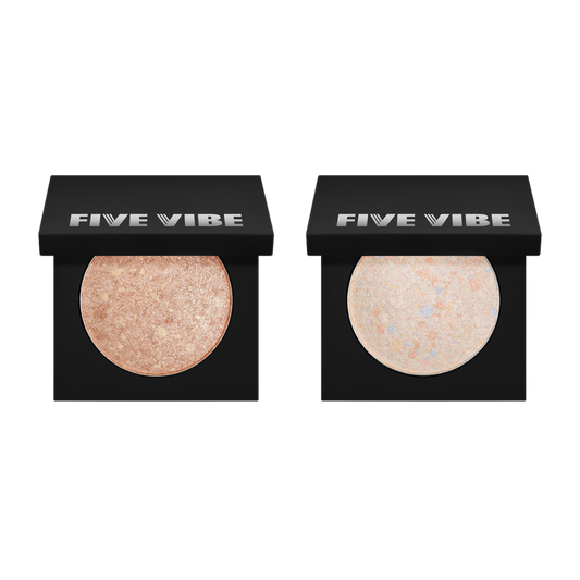 Shimmery pearl highlighter compact, 9g.