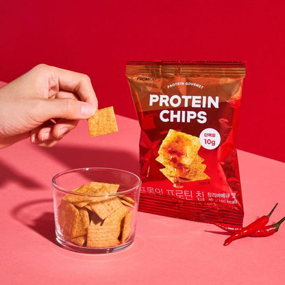 Fromeat Protein Chips Single Pack (10 Bags) 6 Flavors