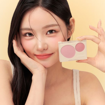 GIVERNY Fluffy Dual Blusher 7.4g