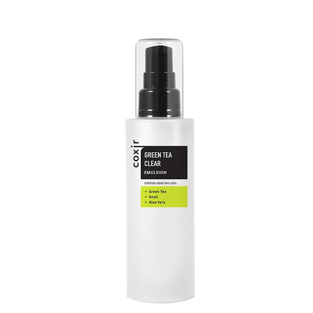 (NEWK) COXIR Green Tea Clear Emulsion 100ml - KLO