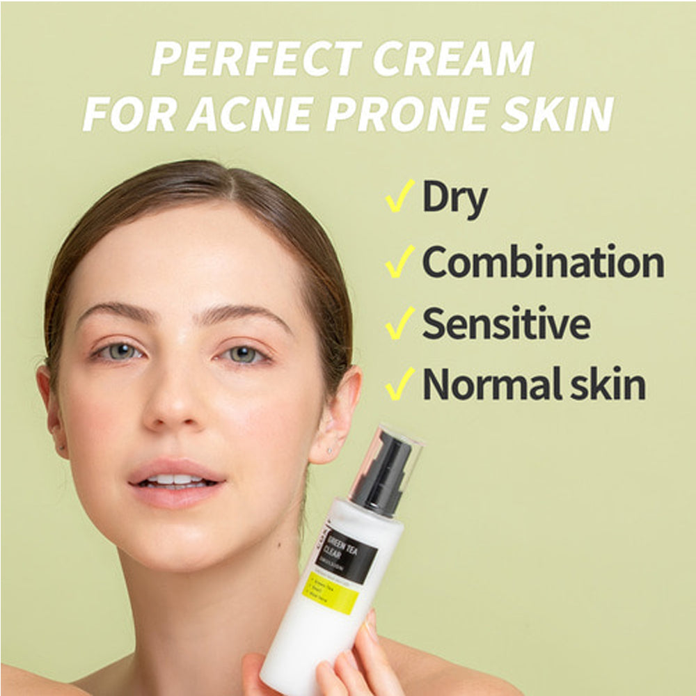 (NEWK) COXIR Green Tea Clear Emulsion 100ml - KLO