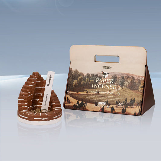 OPTATUM Paper Incense Fireplace Gift Set