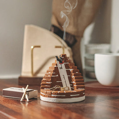 OPTATUM Paper Incense Fireplace Gift Set