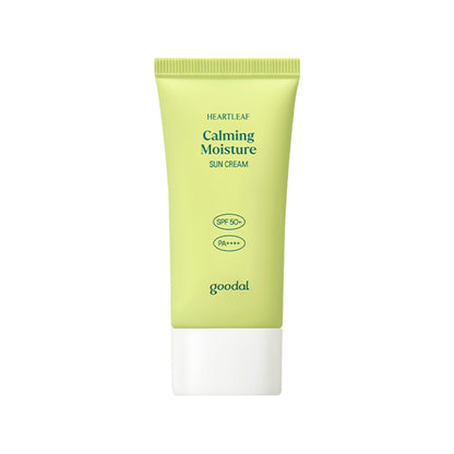 Goodal Heartleaf Calming Soothing Moisture Sun Cream 50ml SPF50+ PA++++ - DODOSKIN