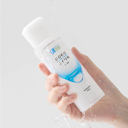 HADA LABO Gokujyun 2P Set (Lotion 170ml+Milk 140ml+Hair Band)