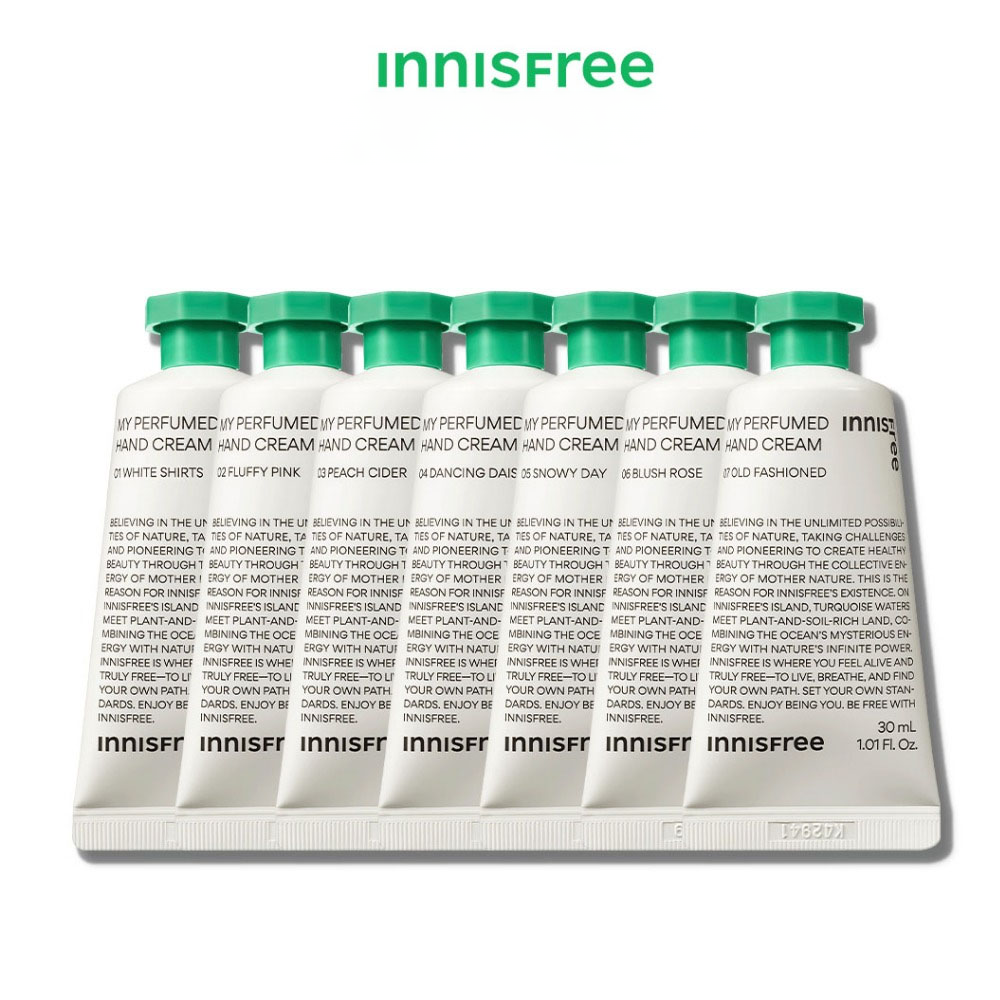 Innisfree My Perfumed Hand Cream 30ml (7 Colors) - KLO