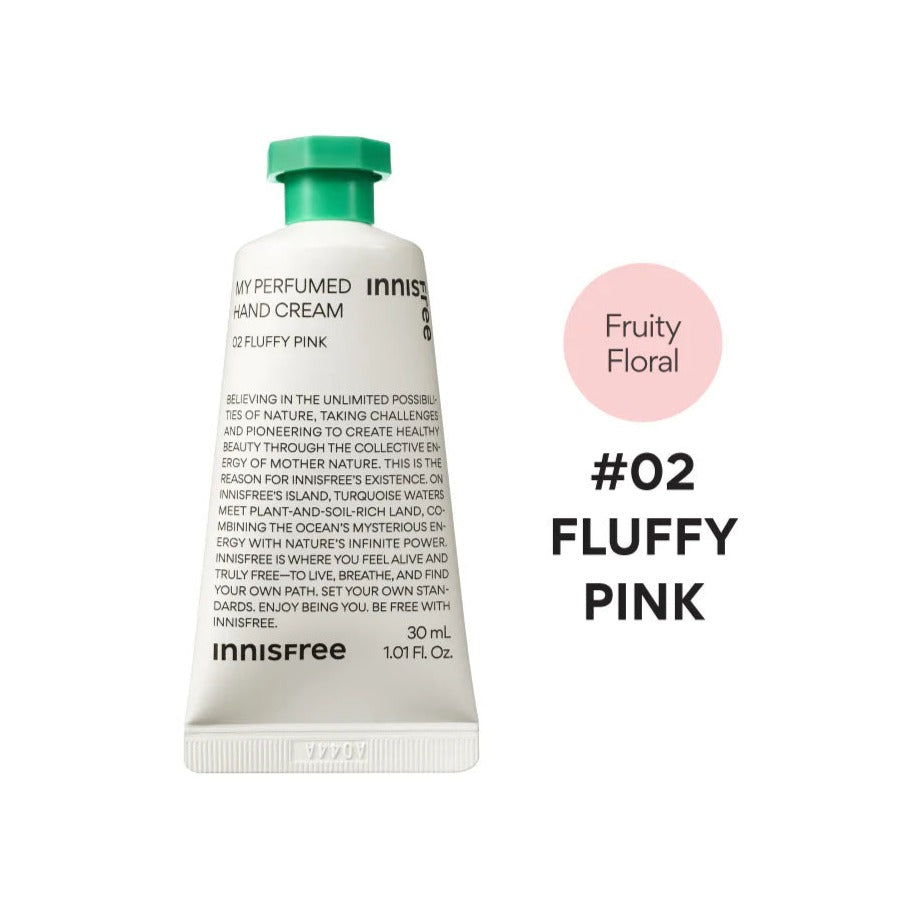 Innisfree My Perfumed Hand Cream 30ml (7 Colors) - KLO