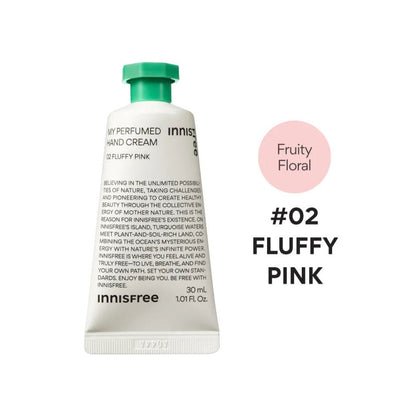 Innisfree My Perfumed Hand Cream 30ml (7 Colors) - KLO