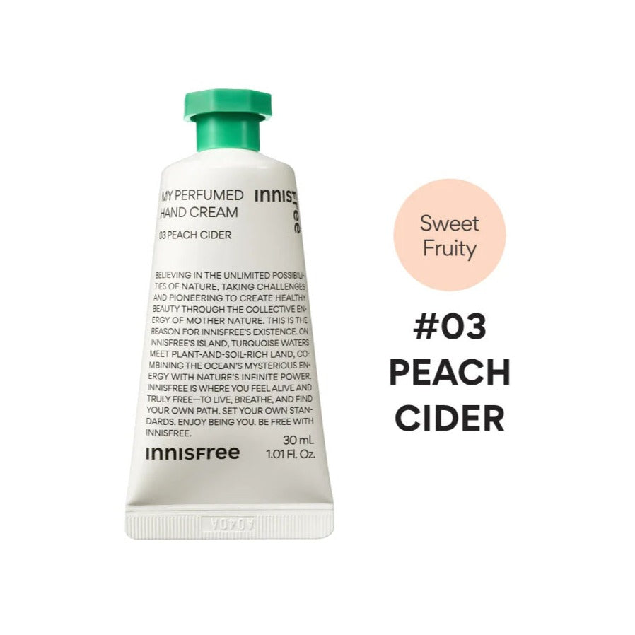 Innisfree My Perfumed Hand Cream 30ml (7 Colors) - KLO