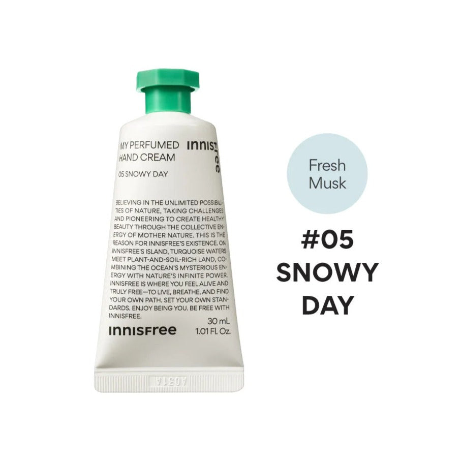 Innisfree My Perfumed Hand Cream 30ml (7 Colors) - KLO