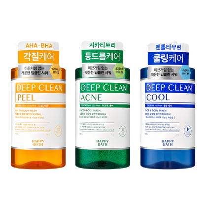 Deep Clean ALL IN ONE Face & Body Wash for back acne, 900g, designed for effective cleansing and skin clarity.