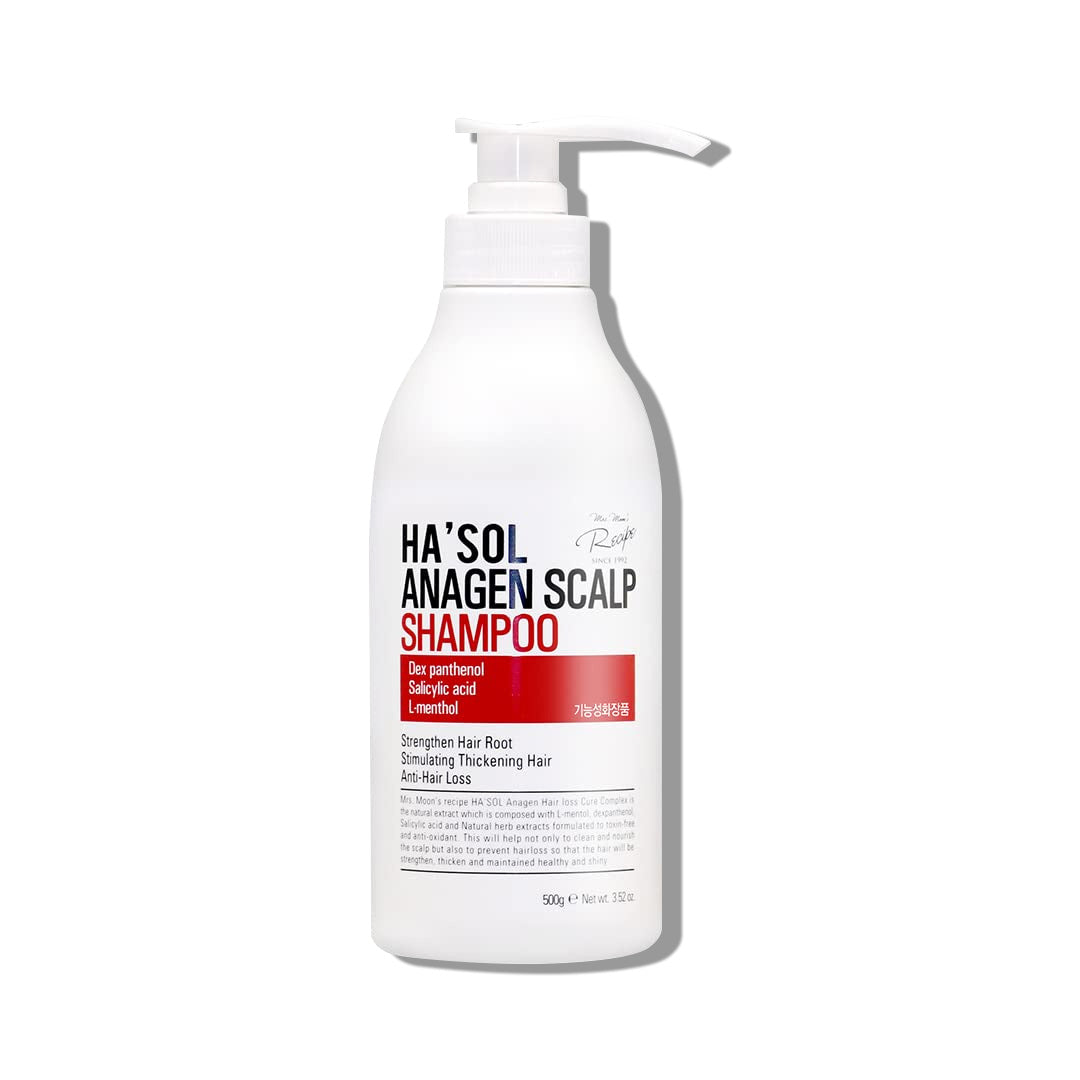 HA'SOL Anagen Scalp Shampoo 500g For Hair Loss and Scalp Care - is a specialized shampoo formulated to address hair loss and promote scalp health.