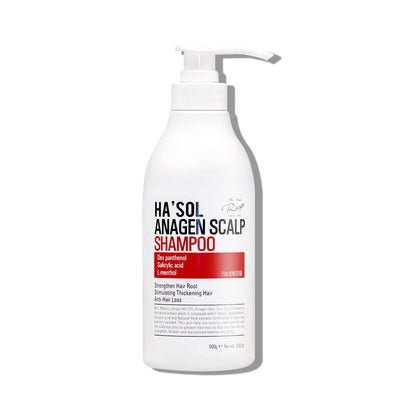 HA'SOL Anagen Scalp Shampoo 500g For Hair Loss and Scalp Care - is a specialized shampoo formulated to address hair loss and promote scalp health.