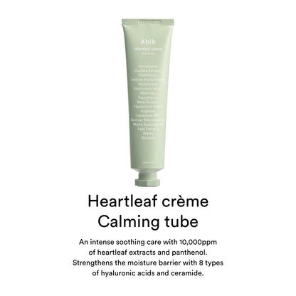 Abib Heartleaf Creme Calming Tube 75ml - DODOSKIN