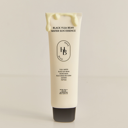 HEVE BLUE Black Yuja Bean Water Sun Essence SPF50+/PA++++ 50ml