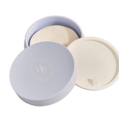 HEVE BLUE Double Lock Refill Container + Biodegradable Sheet Pad 10pcs