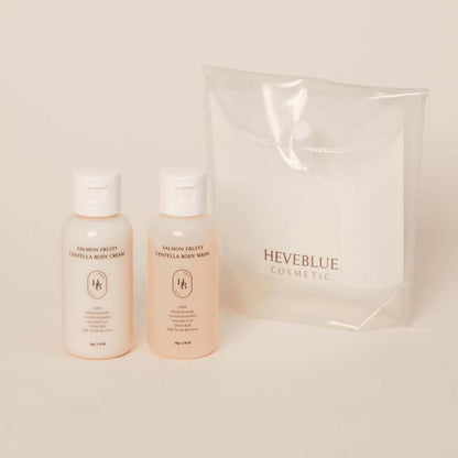 HEVE BLUE Salmon Fruity Centella Body Travel Kit 50g