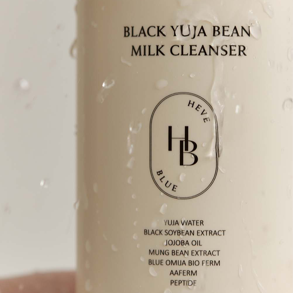 HEVE BLUE Black Yuja Bean Milk Cleanser 290ml