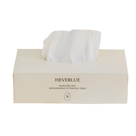 HEVE BLUE Unbleached 100% Cotton Face Towel