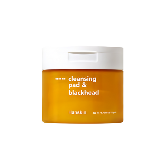 anskin Cleansing Pad pack with 70 sheets, 200ml, perfect for removing blackheads and cleansing your skin effortlessly.