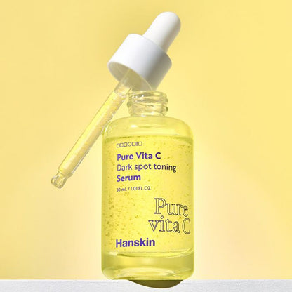 Hanskin Pure Vita C Dark Spot Toning Serum 30ml