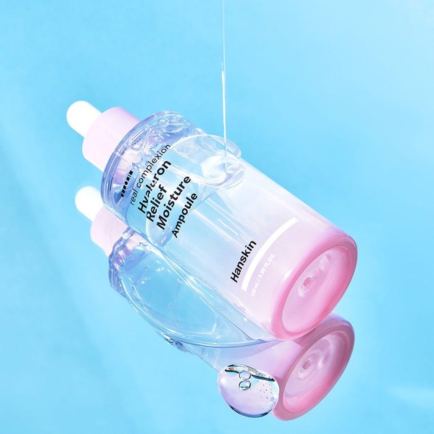 Hanskin Real Complexion Hyaluron Relief Moisture Ampoule 100ml