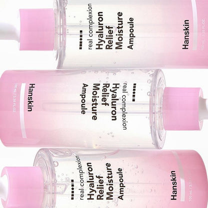 Hanskin Real Complexion Hyaluron Relief Moisture Ampoule 100ml