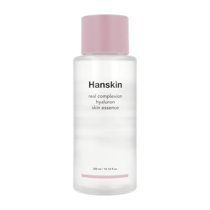 Picture of Hanskin Real Complexion Skin Cleanser, 300ml bottle from the Hyaluron Skin Essence series.