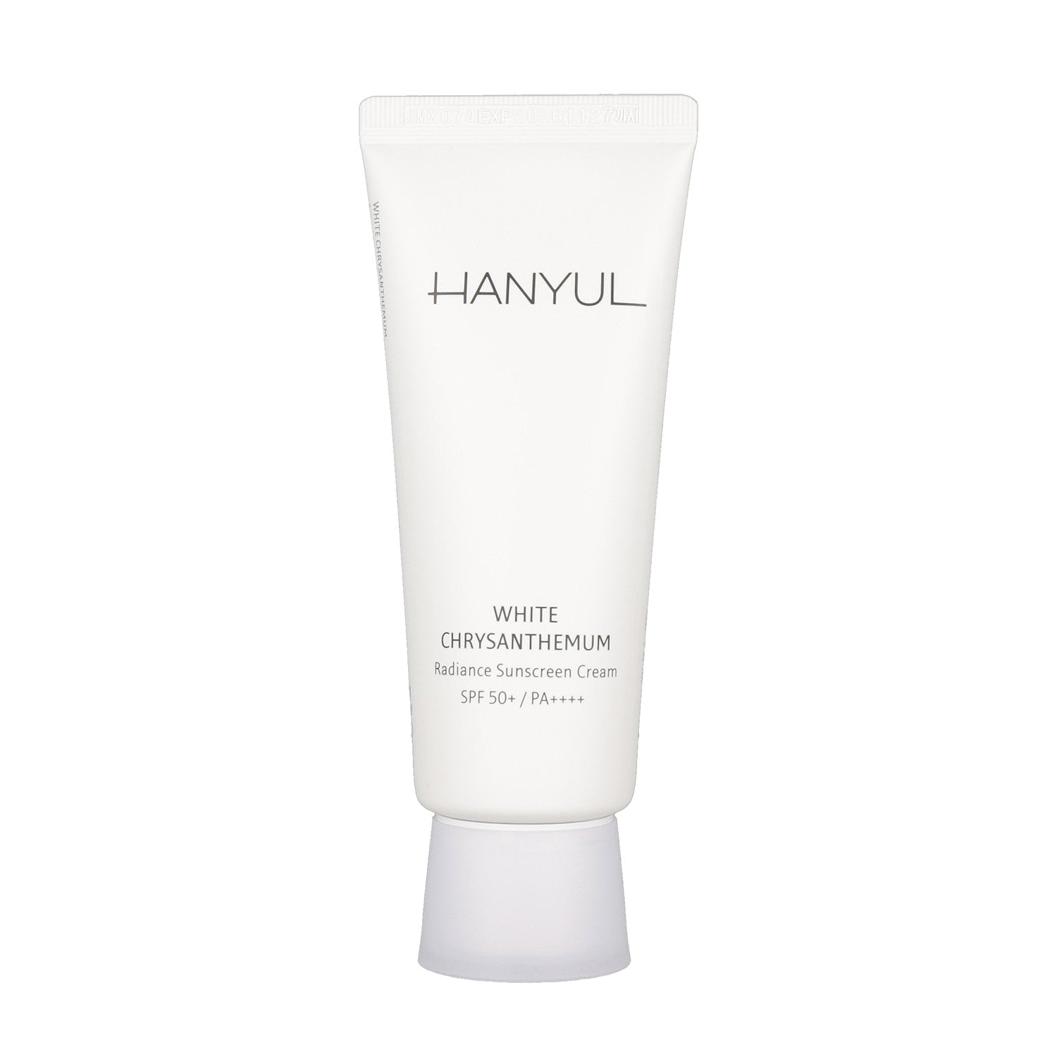 Hanyul White Cream: A radiant sunscreen cream with SPF50+ PA++++. Protects and nourishes your skin. 70ml.