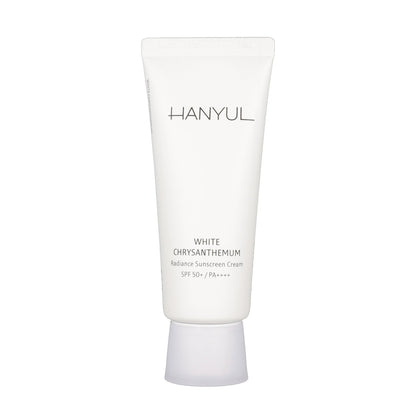 Hanyul White Cream: A radiant sunscreen cream with SPF50+ PA++++. Protects and nourishes your skin. 70ml.